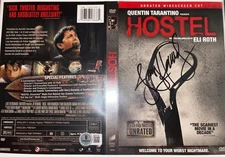 Jay Hernandez Signed Hostel DVD Cover Beckett Certified (BS35729)