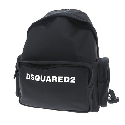 Dsquared2 Backpack Leather Black Shoulder Bag #SAB16392