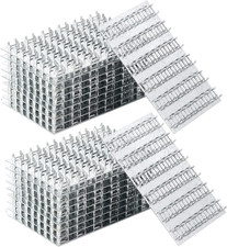 20 Pack Truss Plates 4X6 Inch, Pronged Truss Mending Plate with Nail Teeth, Mend