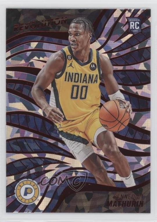 2022-23 Panini Revolution Rookies Chinese New Year Bennedict Mathurin #126 8p7
