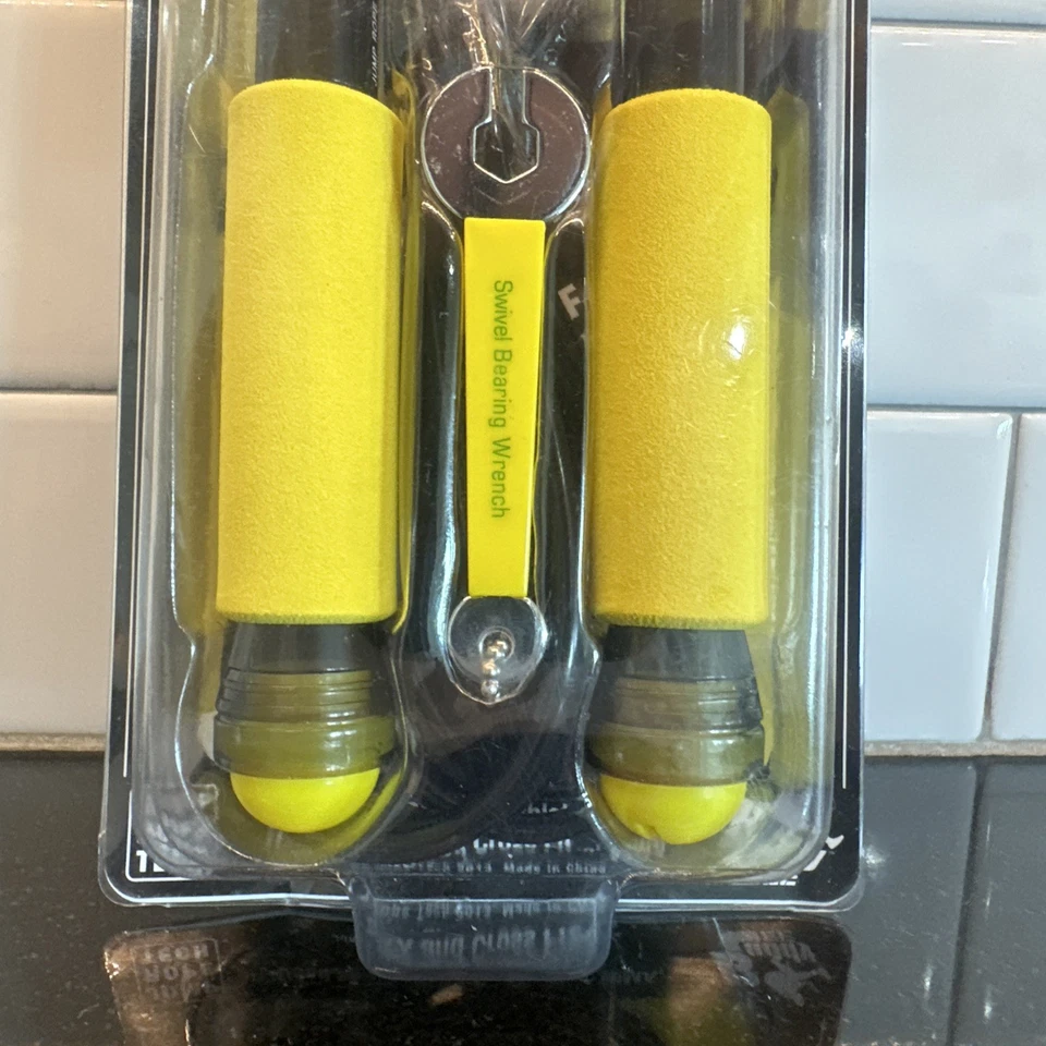 Rope Master Yellow Black Original Ball Bearing Jump Rope, 9” HD Plastic Handle - Image 4 of 4