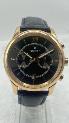 Vincero Chronograph Rose Gold/Black Men display picture 2