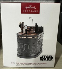 Hallmark Keepsake Star Wars Carbon-Freezing Chamber Ornament 2023 Light Up Sound