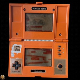 Vintage Nintendo Game and Watch Donkey Kong DK-52 Multi Screen Handheld