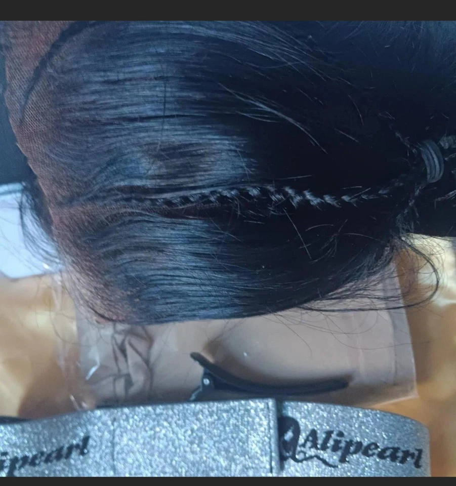 Peluca Bob Cabello Humano 13x4 HD Encaje Frontal Pelucas Cabello Humano Pre Delantera 180 Densidad Foto 4 de 4