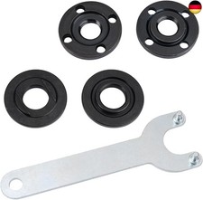 4 Stück Ersatzteile für Winkelschleifer Zubehör mit 125mm Flex Schlüssel und Fla