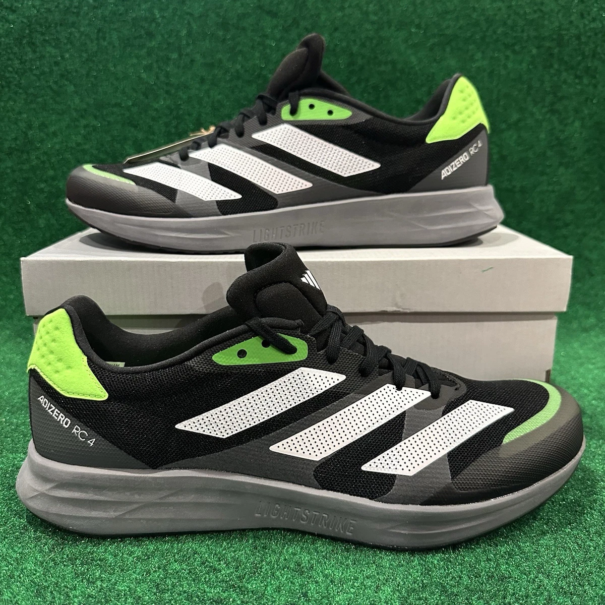 Adidas Adizero RC 4 Black Solar Green for sale | eBay display picture 2
