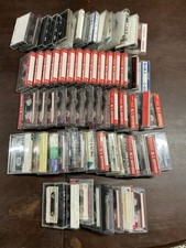 Lot of 60 Used Cassette Tapes Sold As Blanks Variety Maxell Etc. 80s