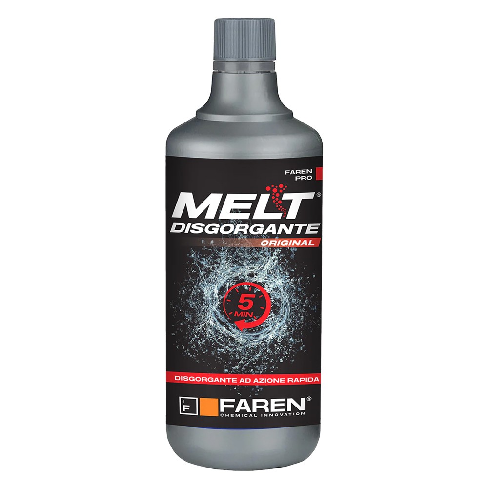 Melt Faren Disgorgante 750 ml in Offerta Stock 12 Flaconi per Scarichi