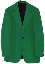 1970s Blazer, Exaggerated Gorge, Contrast Stitch Articulation, German Market