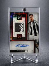 🔥2024 KENAN YILDIZ UNIQUE TOPPS WORN PATCH AUTO/25 MUSEUM JUVENTUS🔥