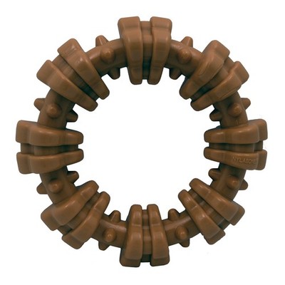 Textured Ring Chew Toy Small Dogs Durable Bone Flavor Medley Aggressive Chewers