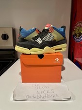 UNION LA x NIKE AIR JORDAN RETRO 4 IV SP OFF NOIR 6.5