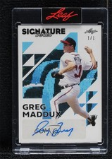 2023 Leaf Signature Series Pixel Art 1/1 Greg Maddux #BA-GM2 Auto HOF 11ym