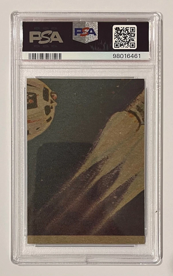 1977 TOPPS STAR WARS CARD - #27 LUKE SKYWALKER - SERIES 1 - BLUE BORDER - PSA 8 - Image 2 of 2