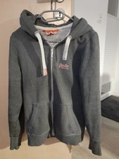 Superdry Kapuzenjacke Grau Gr. L