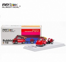 Almost Real 164 Bmw Isetta Fire Truck Set Red Diecast Model Car Almost Real 164 Bmw Isetta Fire Truck Set Red Diecast Model Car