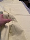 Vintage 2 Yards+ Butter Yellow Cotton Ditsy White Flower Print Fabric 44”wide — photo 6