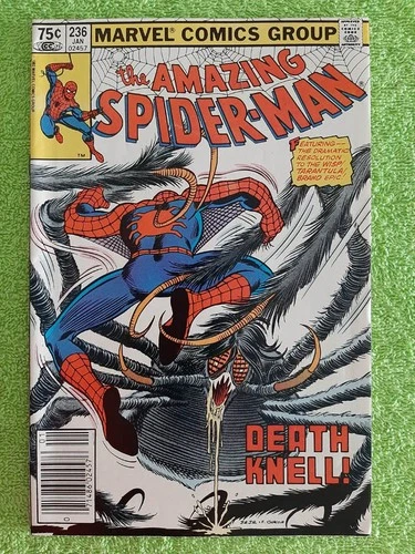 AMAZING SPIDER-MAN #236 NM- Newsstand Canadian Price Variant Duty Free RD5031