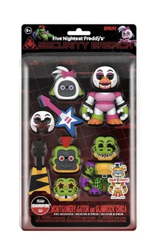 Five Nights at Freddy's Funko Snaps! Montgomery Gator and Glamrock Chica 2-Pack