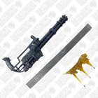 Mezco One:12 Netflix Punisher - Gatling Gun w/ Ammo Belt & Effect 1:12 Scale