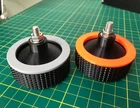 4 Pieces Turntable Feet Orange/Blue/Grey Repair for Technics SL-1200 Turntable