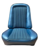 Chevy Truckk5 Blazer Houndstooth Seat Upholstery For Front Buckets - 1971-1972