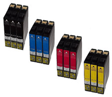12 cartucce stampante XL per Epson XP30 XP322 XP325 XP402 XP405 XP410 XP425 Home