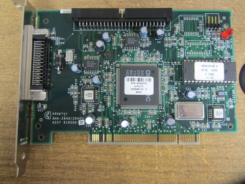 ADAPTEC Adaptec AHA-2940/2940U 50pin PCI SCSI Controller Karte