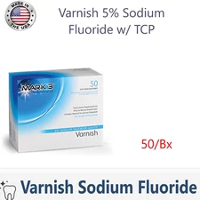 Duraflor Type Varnish 5% Sodium Fluoride with TCP Unidose 50/box, Made in USA