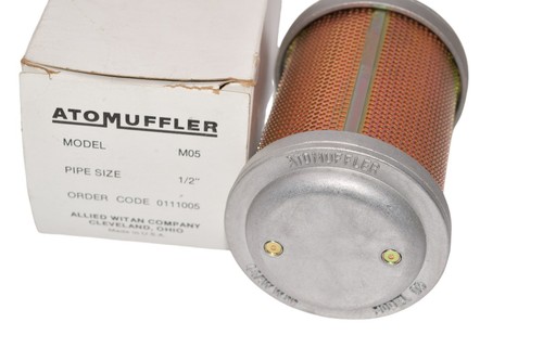 NEW Atomuffler M05 1/2'' Air Exhaust Muffler - Picture 3 of 3