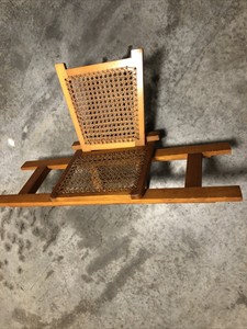 canoe caned seat ebay