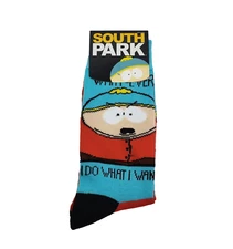 Bioworld South Park Eric Unisex Adult Size 10-13 Red Graphic Novelty Crew Socks