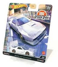 Hot Wheels Mazda RX7 White FC Pandem Ronin Run rx-7 Car Culture Diecast