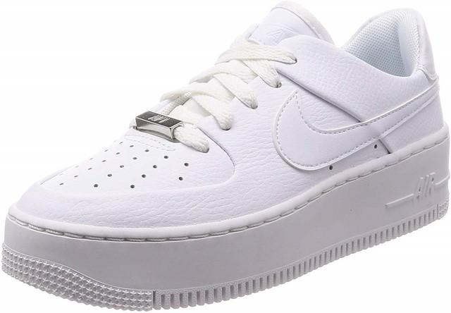 Nike Women's Air Force 1 Sage Low Shoes Sneakers Beige White AR5339-203 Size 12 | eBay