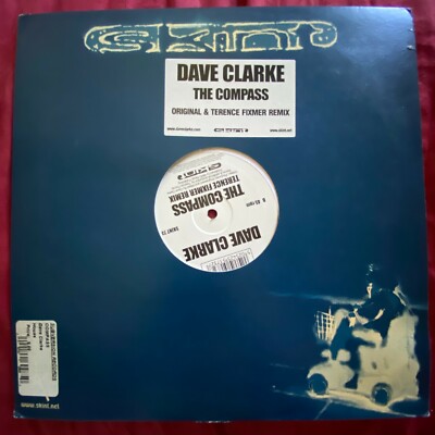 Dave Clarke~The Compass~2001 Skint Records 12'' Single~UK IMPORT~Electro Techno