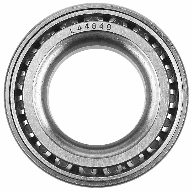 Set of 2,000lb. Axle Trailer Hub Wheel Bearing L44649 Seal 1.25