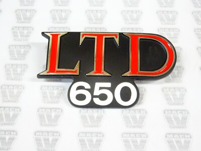 Kawasaki NOS NEW 56018-1106 Side Cover Emblem Mark KZ KZ650 LTD | eBay
