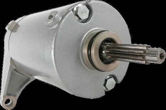 Motor de arranque de repuesto PU plateado para Victory Vegas 03-16 Foto 2 de 4