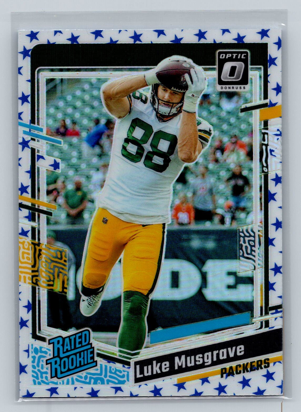 2023 Donruss Optic #241 Luke Musgrave Holo Blue Stars