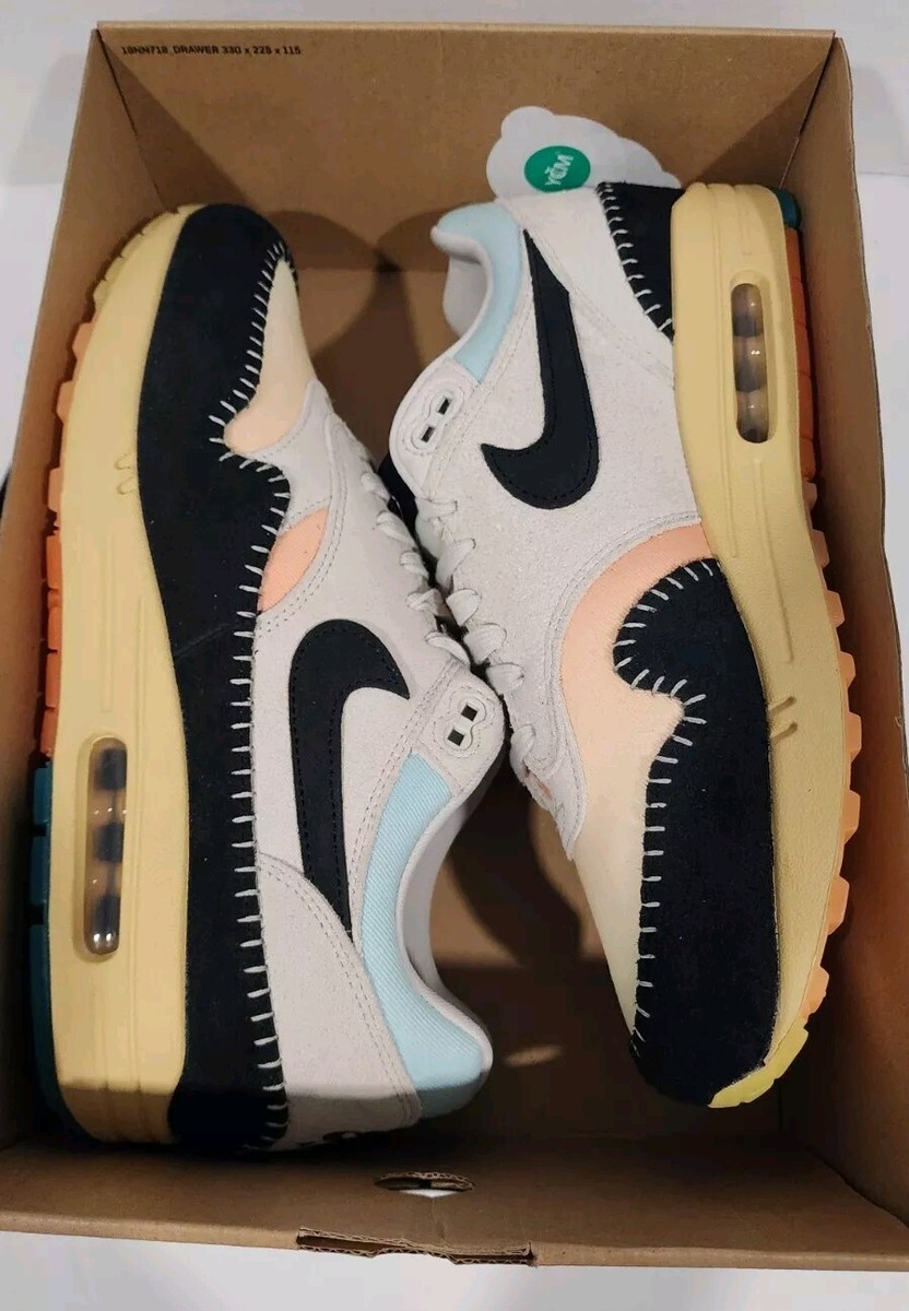Nike Air Max 1 '87 N7 Light Bone Black Dust Cactus Men's 11 Nike Air Max 1 '87 N7 Light Bone Black Dust Cactus Men's 11