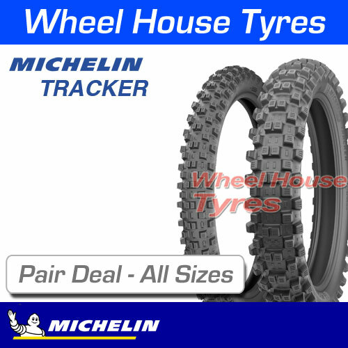 Michelin Tracker Motorcycle Tyre Pair Deal eBay