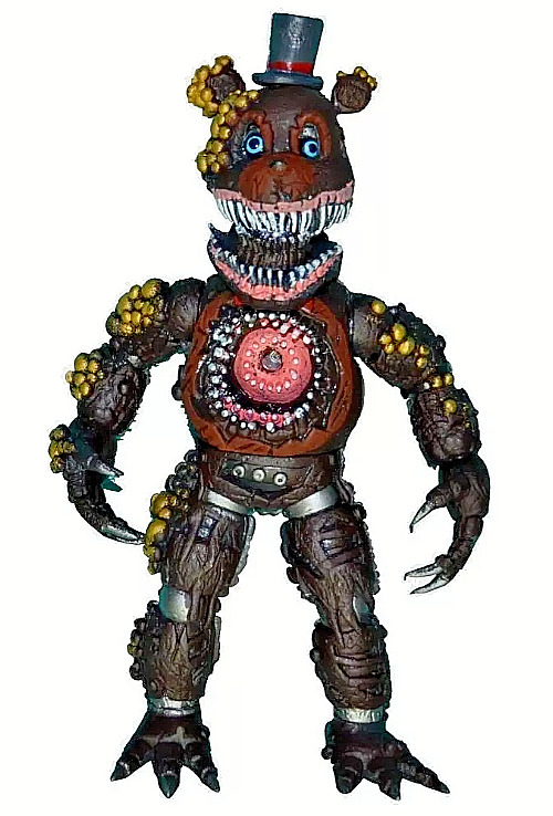 mexican ANIMATRONIC FREDDY FAZBEAR action figure 8 FNAF five