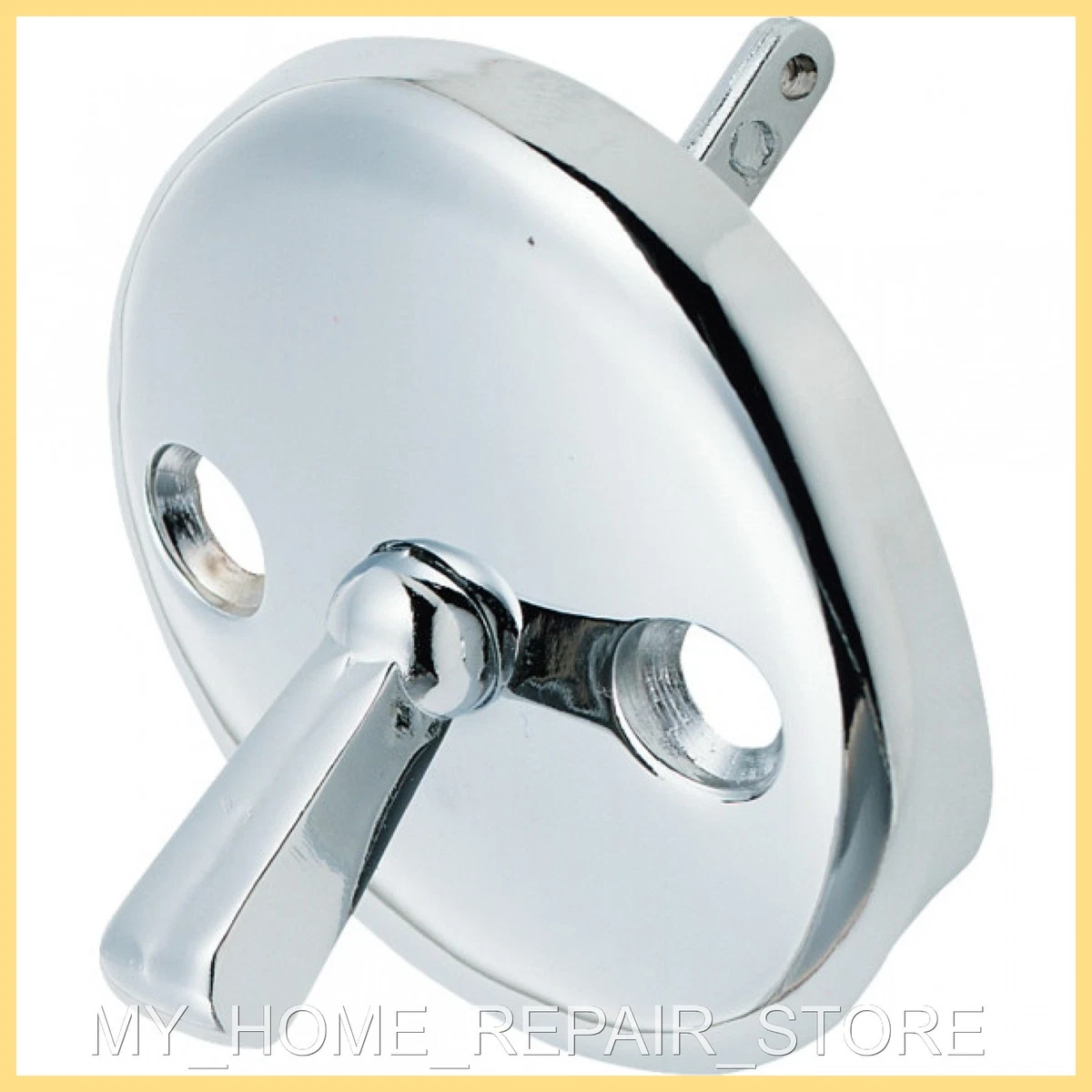 Bathtub Drain Cover With Screw, Chrome