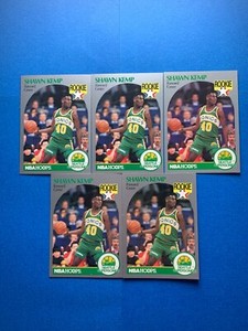1990-91 NBA Hoops SHAWN KEMP RC 279 Rookie Card Seattle 
