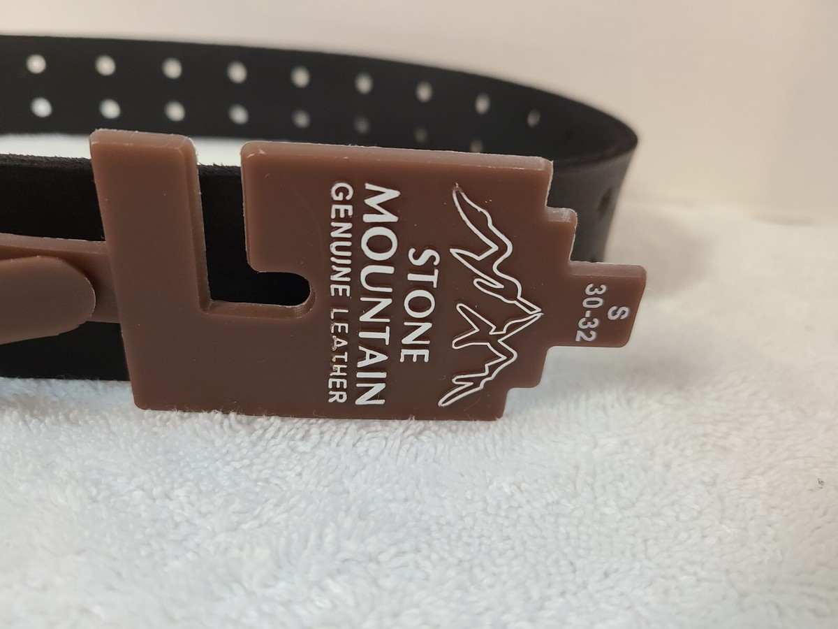 Stone Mountain NWT Black Workwear Style Leather Belt Size 30  display picture 2