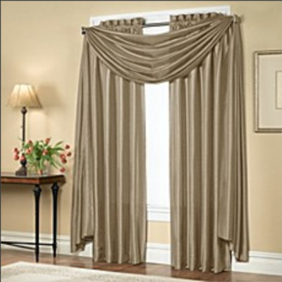 Kensington Home Fashions Uptown Rod Pocket Panel 95'' in Gold