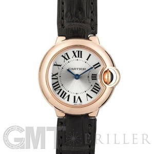 Cartier Ballon Bleu SM W6900256 Quartz Leather Pink Gold Ladies Watch  [U0915] | eBay