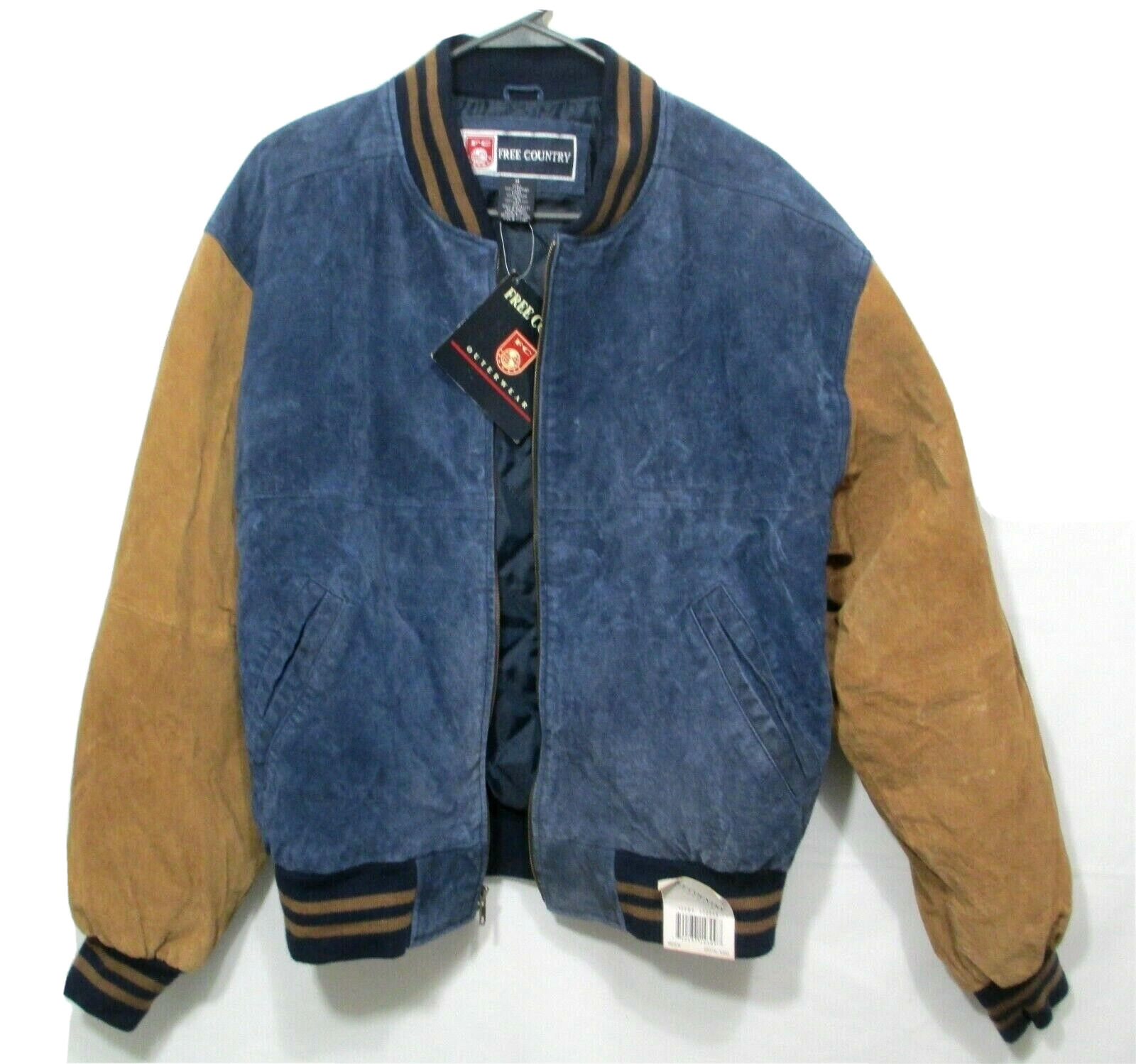 NWT Free Country Mens Nubuck Leather 