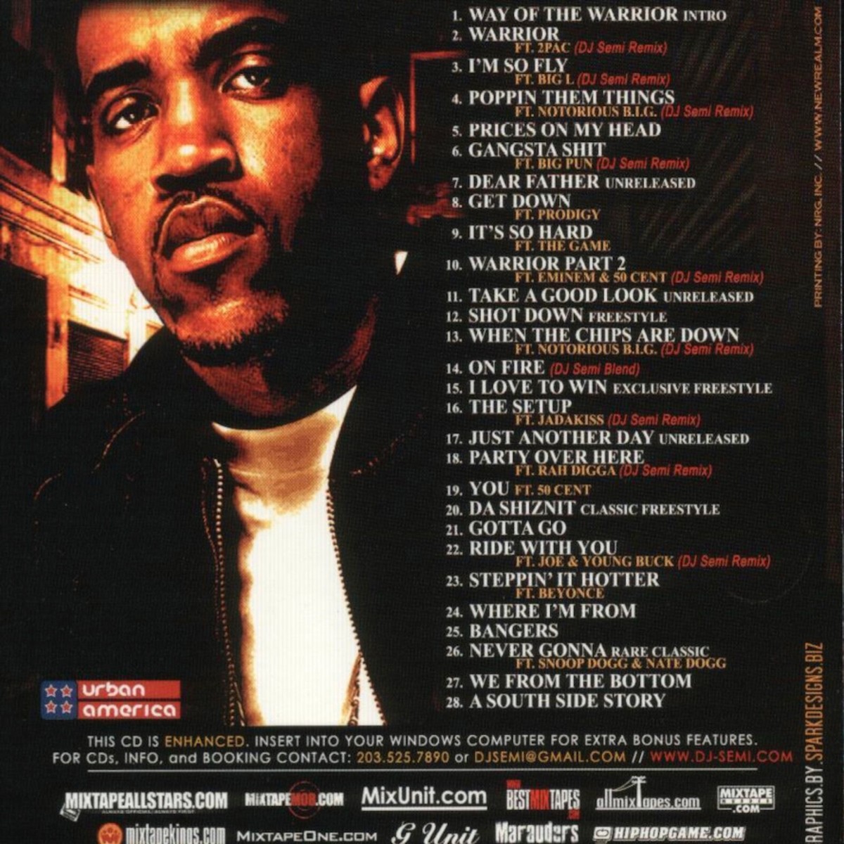 DJ SEMI LLOYD BANKS - A SOUTH SIDE STORY- RAP HIP HOP NYC MIXTAPE
